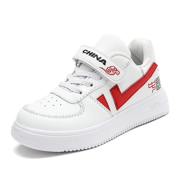 Kids Sneakers Andas löparskor Mode Sportskor 2C8886 Red 30