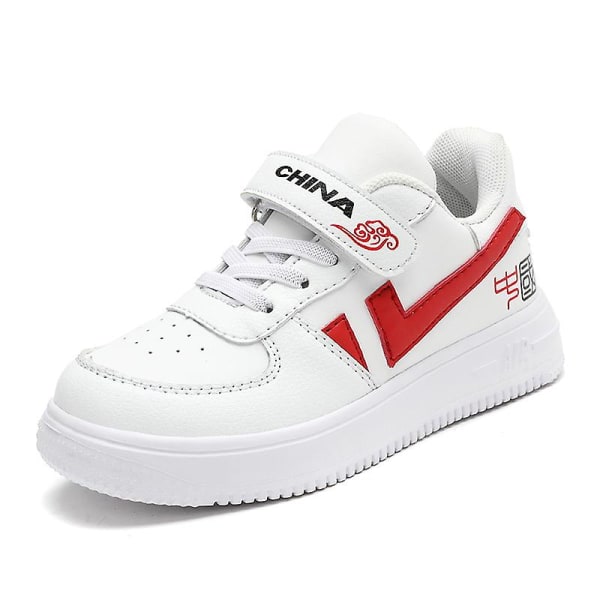 Kids Sneakers Andas löparskor Mode Sportskor 2C8886 Red 34