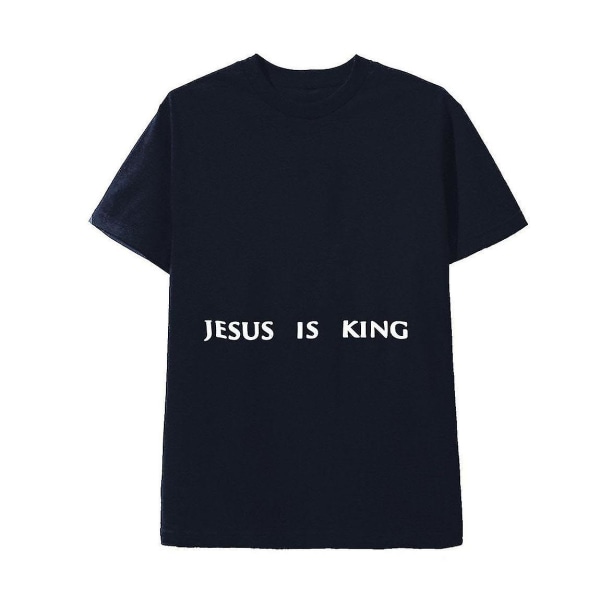 Jesus är kung Merch marinutslagsplats Chicago Kanye West T-shirt M