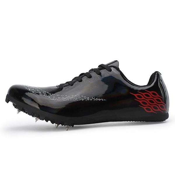 Friidrottsskor för män Spikes Track Race Hoppande Sneakers Professionell löpning Nail Spikes Skor 3Ctj013 Black 42
