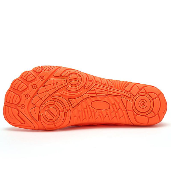 Herr Dam Sneakers Andas löparskor Mode Sportskor 528 Orange 43