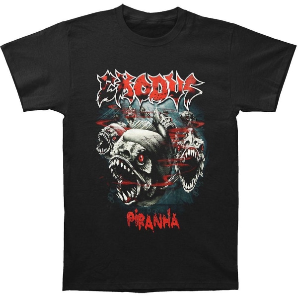 Exodus Piranha T-shirt L