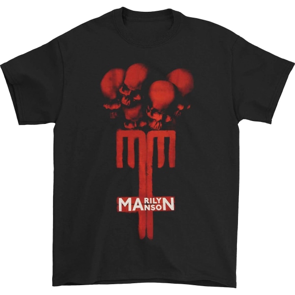 Marilyn Manson Skull Cross T-shirt L