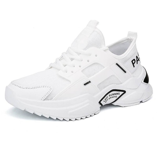 Herr Dam Sneakers Andas löparskor Mode Sportskor Yjt2017 White 43