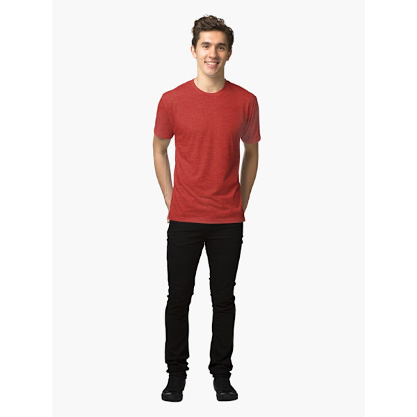 Hermann Hesse Tri-blend T-shirt Red L_Back