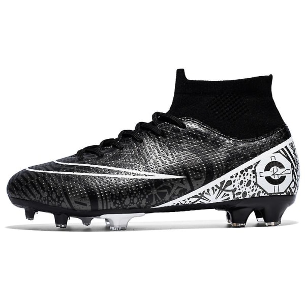 Fotbollsskor dam Spikes Fotbollsskor för ungdomar Stövlar Atletisk Sneaker 3C1101 Black 43
