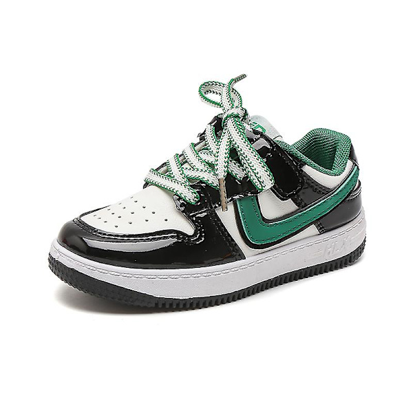 Sneakers för barn Mode Löparskor Flickor Sportskor som andas Yj435 Green 32