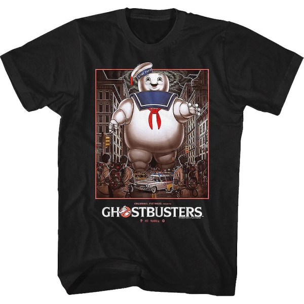 Stay Puft Marshmallow Man Vs Ghostbusters T-shirt S