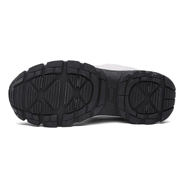 Dam Vinterstövlar Snow Boot Plysch Varma Skor Vattentät Boot 1622 Gray 41