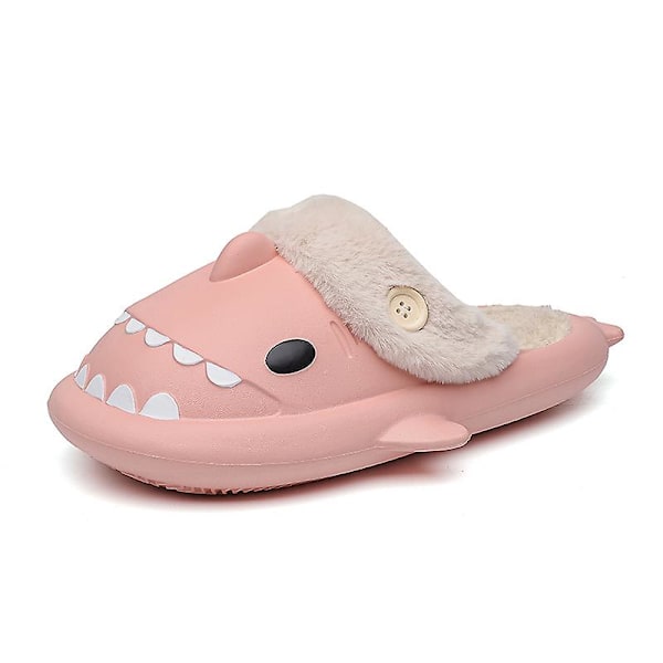 Herr Damtofflor Memory Foam Komfort bomullsblandning Stängd tå House Skor 2K2356 Pink 40-41