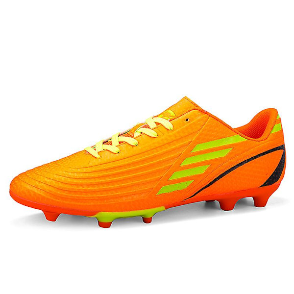 Fotbollsskor för herr, halkfria fotbollsskor, Gräs Fotbollssneakers 2K22017 Orange 39