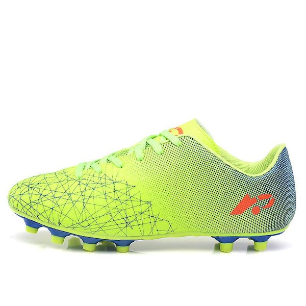 Fotbollsskor för män Aldult Fotbollsskor Grästräning Sport Skor Sneakers 3B27017 Green 42
