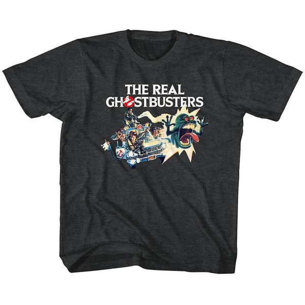 Ghostbusters Car Chase Youth T-shirt L