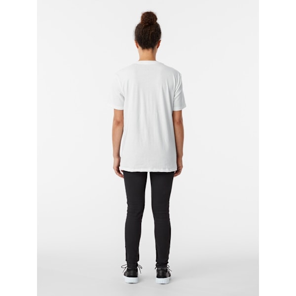Abstrakt beige solbränna Geometrisk konst 3 grafisk T-shirt White XS