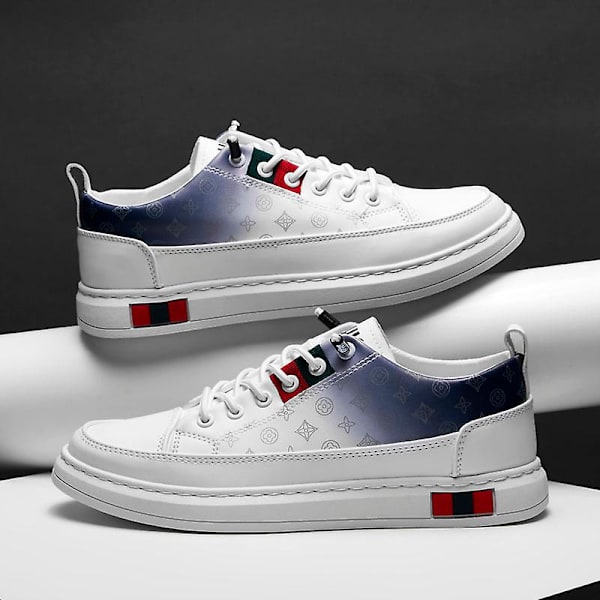 Casual för män Mode Platta skor Frd73 Blue 41