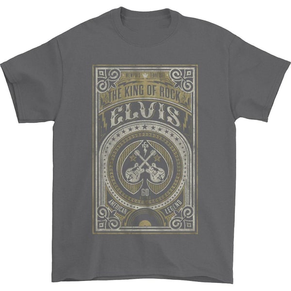 Elvis Presley 60 Years American Legend T-shirt för män XL