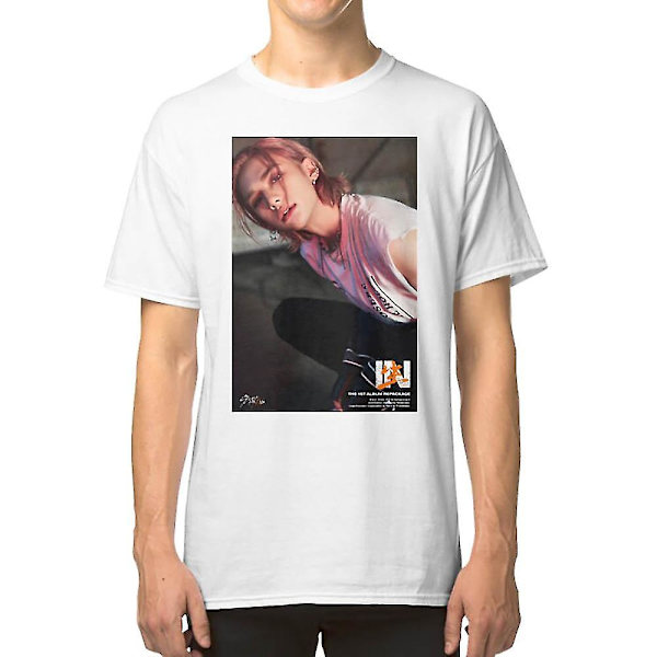 Stray Kids Bakdörr Hyunjin T-shirt XXXL