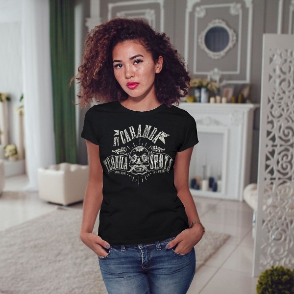 Tequila Shots Mode T-shirt för kvinnor 3XL