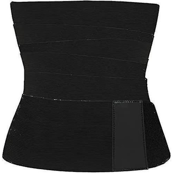 Invisible Wrap Waist Trainer Tejp Snatch Me Up Bandage Kvinnor slimmande mage Wrap Bälte Bastu Trimmer (ruipei)