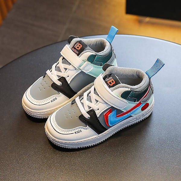 Sneakers för barn Mode Löparskor Flickor Sportskor som andas Yjaj533 Gray 26