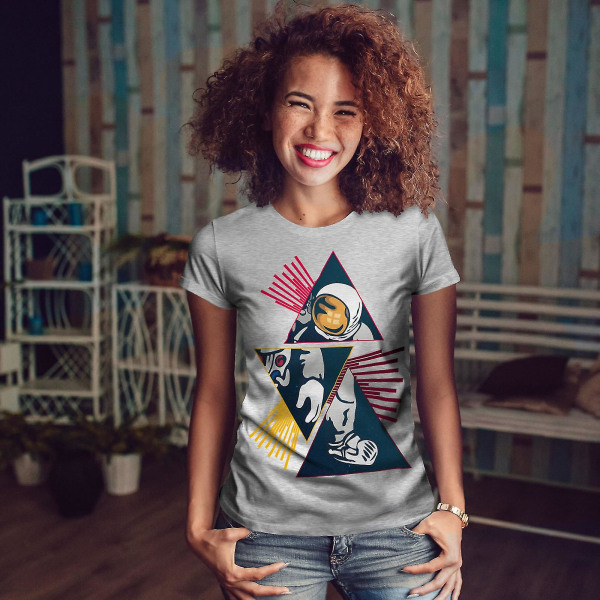 Astronaut Cool Fashion Women T-shirt XL