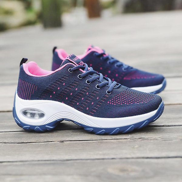 Damsneakers Air Cushion Sportlöparskor 8836 Blue 38