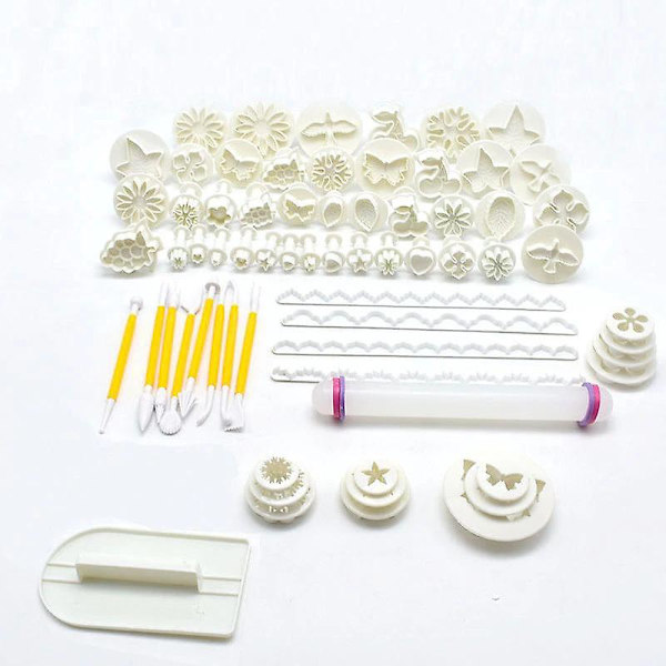 Molds DIY Bakverktyg 68st Plast Mould