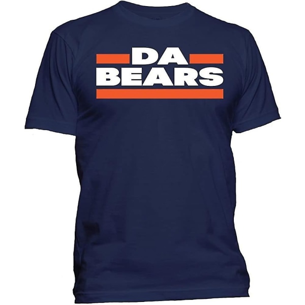 Herr Da Bears Chicago Football Tee Athletic Sports Fan T-shirt Large