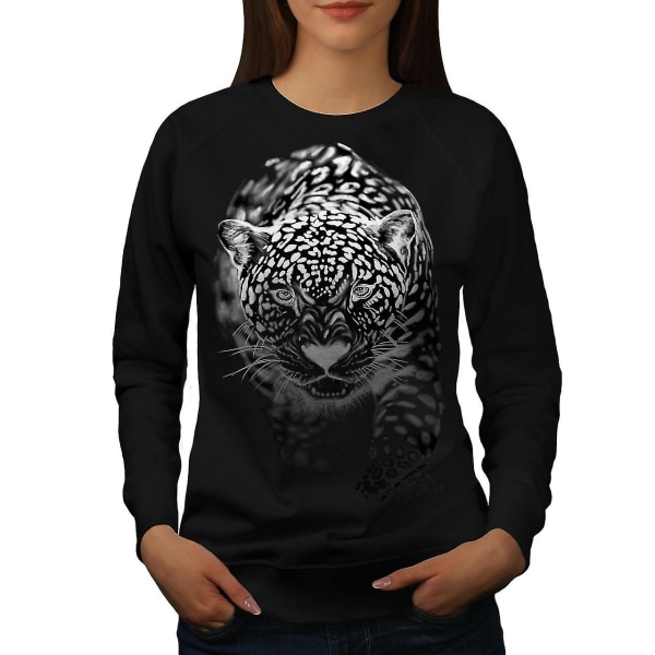 Cougar Killer Blacksweatshirt för kvinnor S