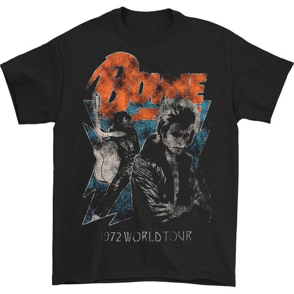 David Bowie 1972 World Tour T-shirt M