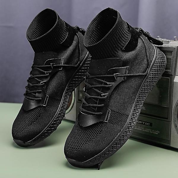 Basketskor för män Andas Sneakers Löparskor 3Ay861 Black 41