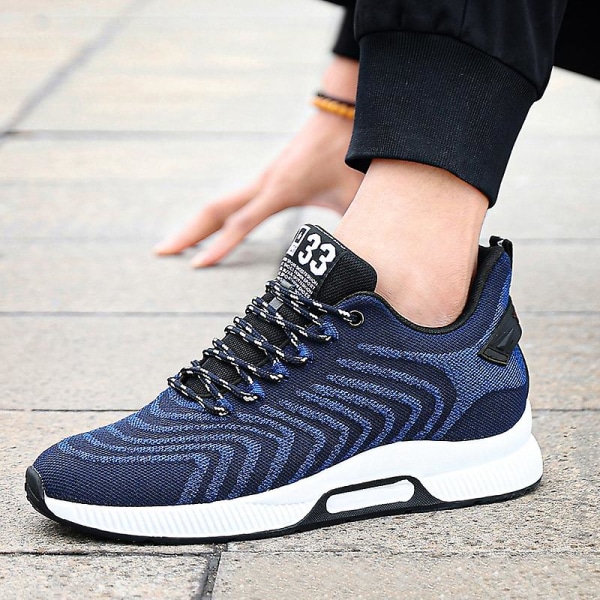 Herrsneakers Andas löparskor Mode Sportskor 3A2201 Blue 38