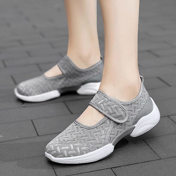 Kvinnors casual Andas och mjuka skor Fr2006 Gray 40