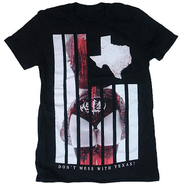 Damer av metall Texass T-shirt M