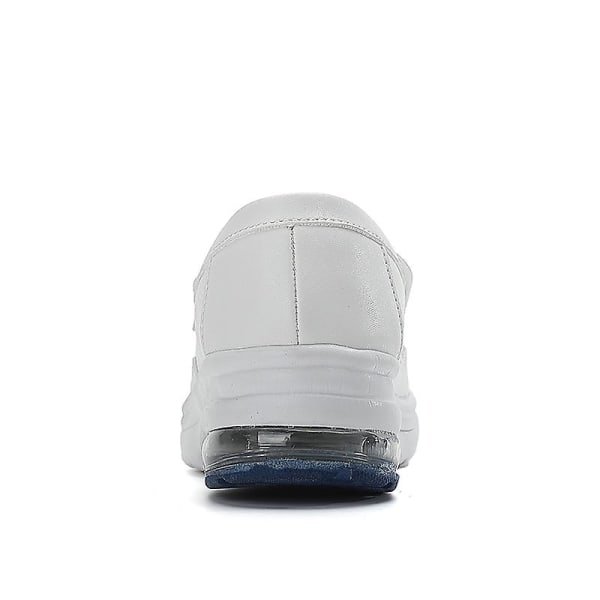 Dam Casual Shoes Läder Air Cushion Shoes Air Shoes Fr8069 White 37