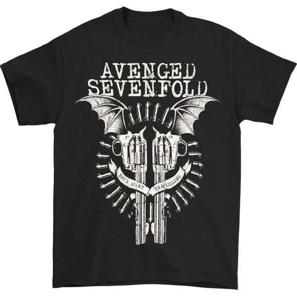 Avenged Sevenfold Avs Bat Guns T-tröja L