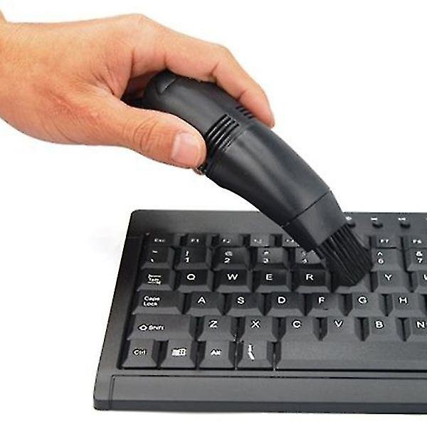 1 set mini USB datorrengöringsdammsugare tangentbordsborste
