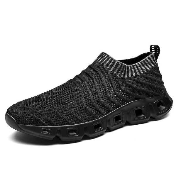 Herr Dam Sneakers Andas löparskor Mode Sportskor Yj902 Black 40
