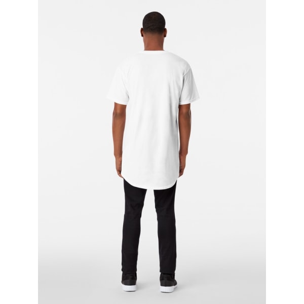 Magisk blå kattunge med cap och cape Lång T-shirt White L_Front