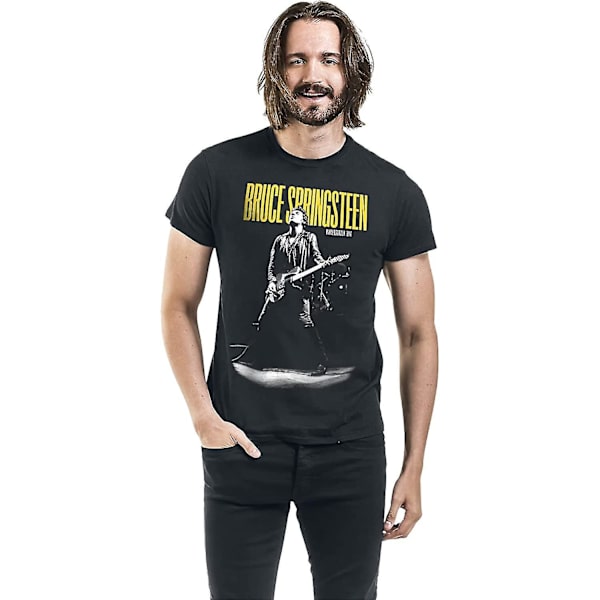 Bruce Springsteen T-shirt Winterland Ballroom Guitar Officiell Herr Svart Storlek Xxl 3XL