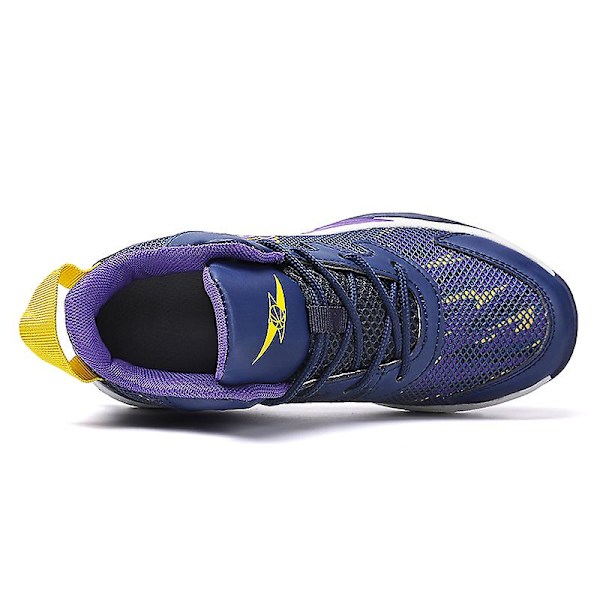 Barn Pojkar Flickor Sneakers Löparskor som andas Mode Sportskor 3A8802 Purple 37