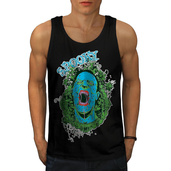 Spooky Creepy Dead Men Blacktank Top | Wellcoda S