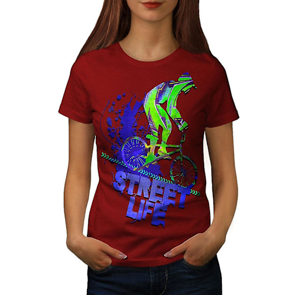 Street Life Bike Sport Dam T-shirt XXL