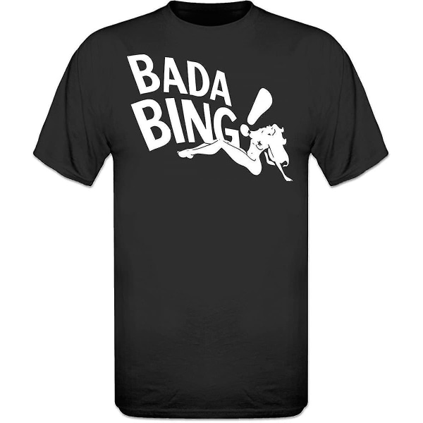 Shirtcity Sopranos Bada Bing T-shirt Svart 3XL