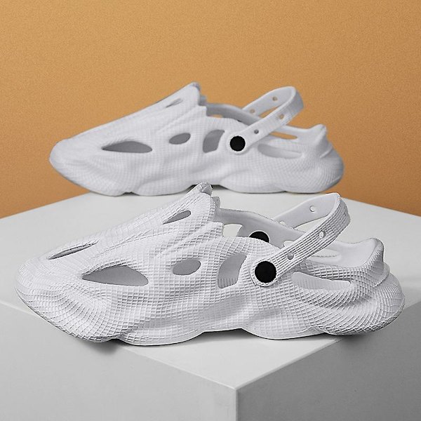 Strandskor för herr utomhus damsandaler Water Mock Slippers 8801 White 44