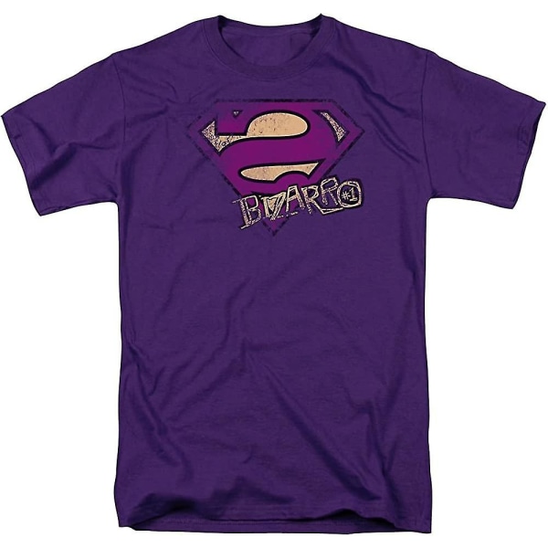 Superman DC Comics Bizarro Logo Bekymrad Vuxen T-shirt Tee S