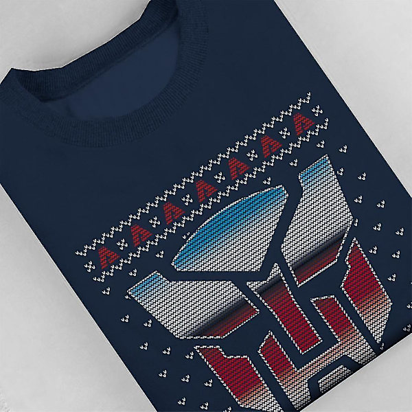 Transformers Christmas Autobot Symbol Herrtröja