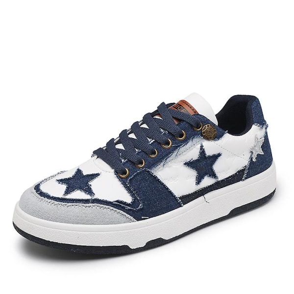 Herrsneakers Andas Skateboarding Skor Dam Löparskor 3Ah032A DarkBlue 39