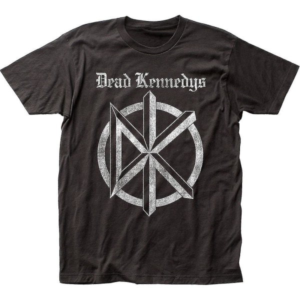 Svart och vit Logo Dead Kennedys T-shirt S