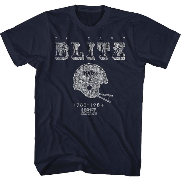 Chicago Blitz USFL T-shirt XL